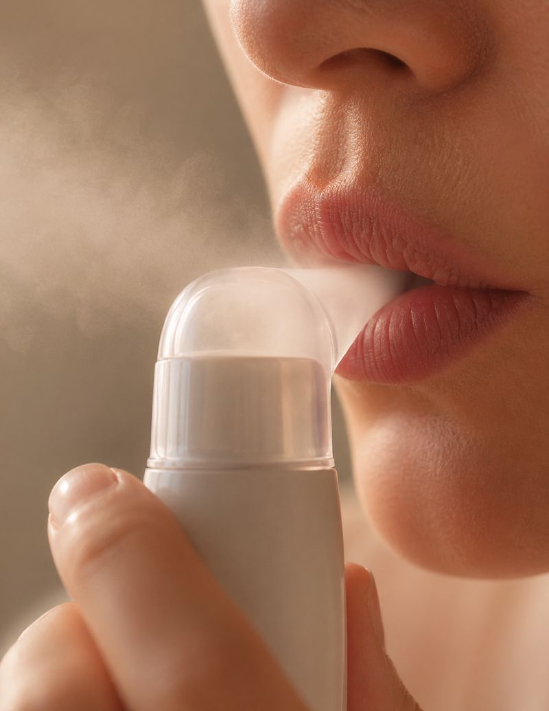 Exhale into Ohnera device