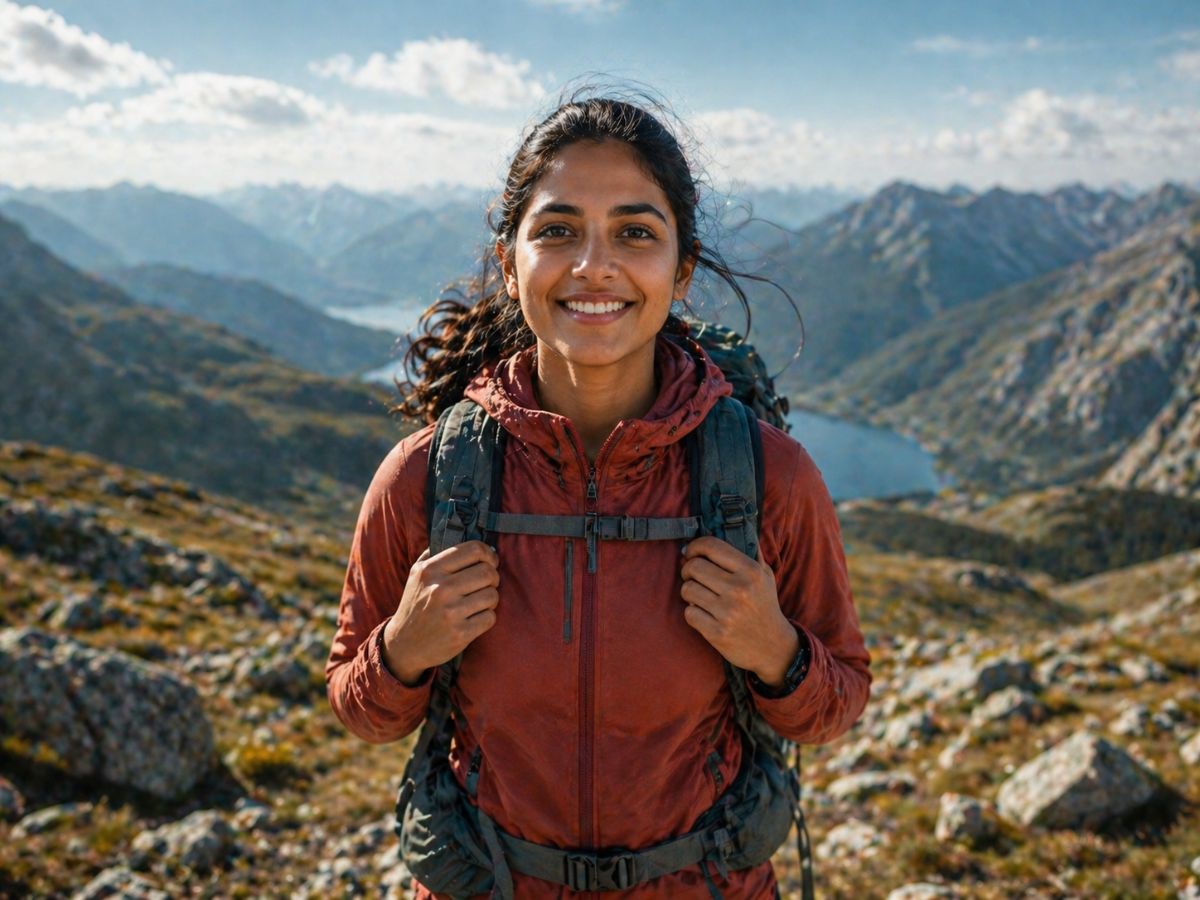 Outdoor enthusiast using Ohnera